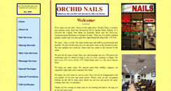 Desktop Screenshot of orchidnailssilverspring.com